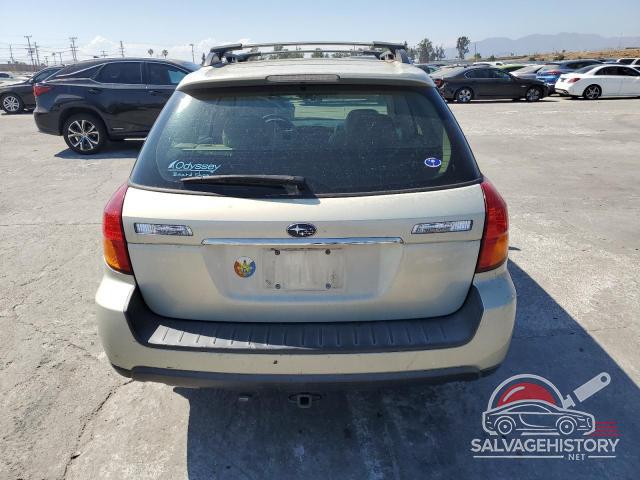 4S4BP61C277319252 2007 SUBARU OUTBACK photo no. 6
