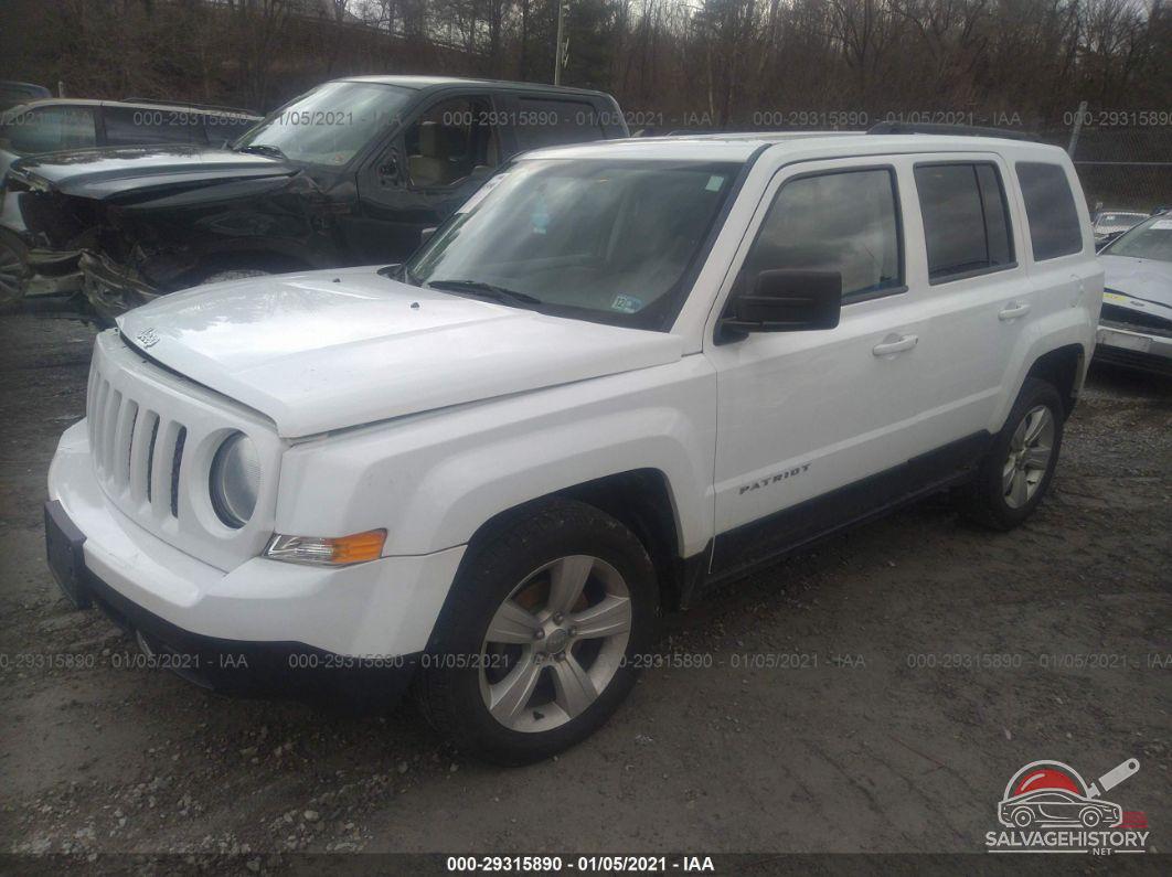 1C4NJRFB0ED744486 2014 JEEP PATRIOT photo no. 2