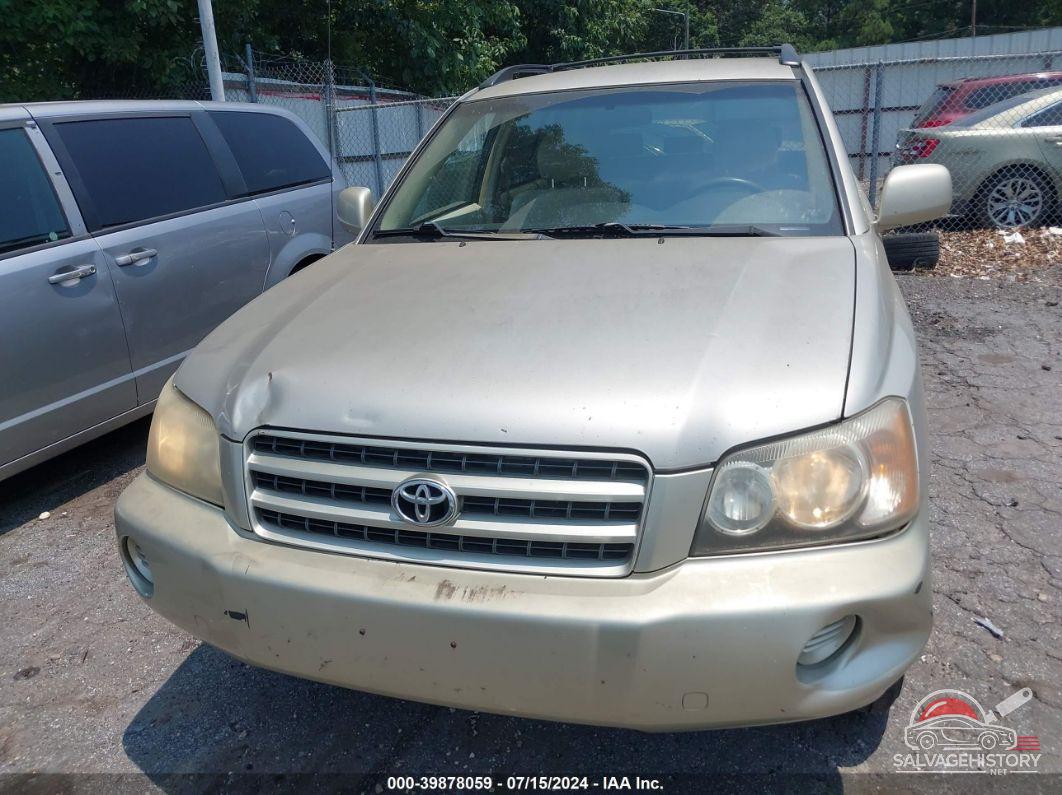 JTEGD21A520046542 2002 TOYOTA HIGHLANDER photo no. 6
