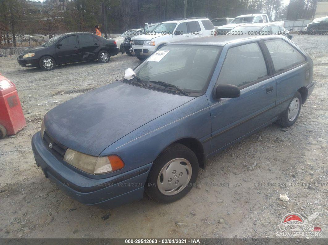 KMHVD12J4RU272669 1994 HYUNDAI EXCEL photo no. 2