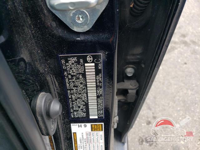 JTDKARFU2L3112077 2020 TOYOTA PRIUS photo no. 12