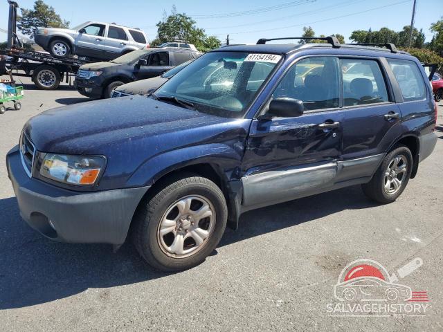 JF1SG63645H707687 2005 SUBARU FORESTER photo no. 2