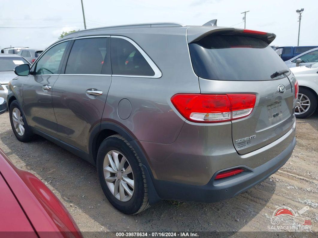 5XYPG4A39GG046599 2016 KIA SORENTO photo no. 3
