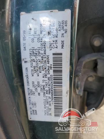 JT3HN86R9X0243555 1999 TOYOTA 4RUNNER photo no. 12