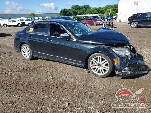 WDDGF81X59F311950 2009 MERCEDES-BENZ C-CLASS photo no. 4