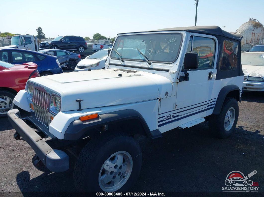 2J4FY39TXLJ522851 1990 JEEP WRANGLER / YJ photo no. 2