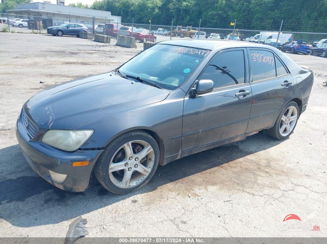 JTHBD182910029473 2001 LEXUS IS 300 photo no. 2