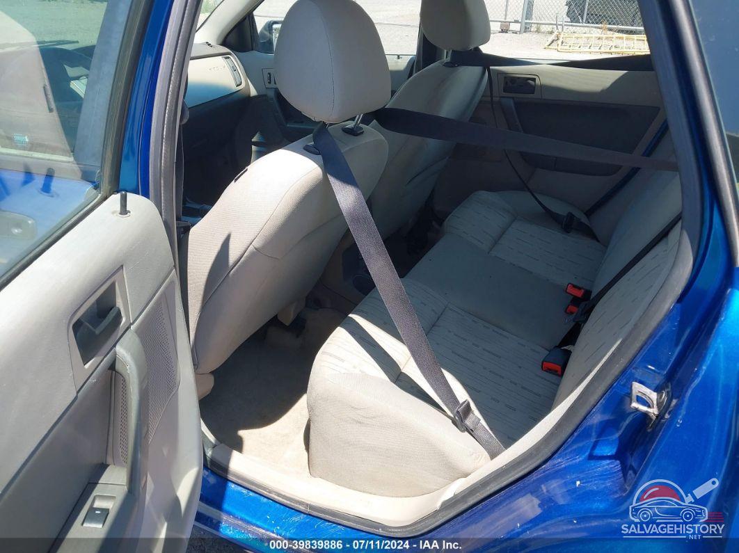 1FAHP3FN0AW137513 2010 FORD FOCUS photo no. 8