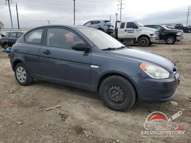 KMHCM36C99U123141 2009 HYUNDAI ACCENT photo no. 4