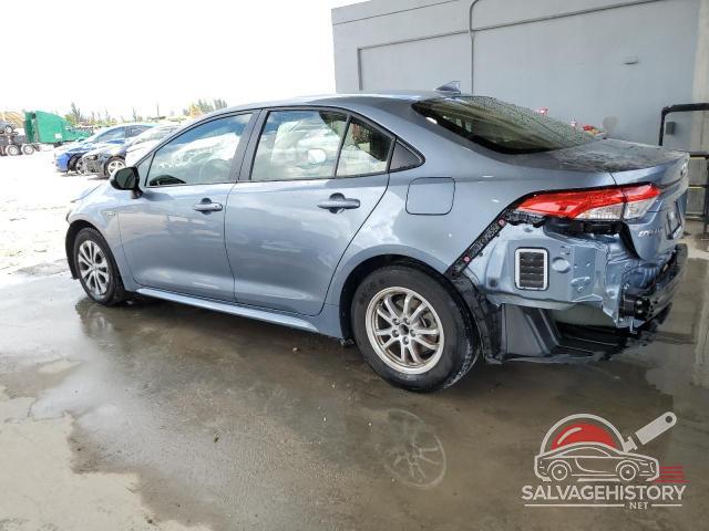 JTDEBRBEXLJ014645 2020 TOYOTA COROLLA photo no. 2