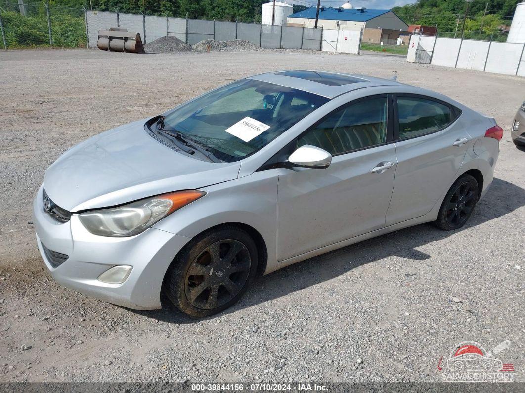KMHDH4AEXCU277744 2012 HYUNDAI ELANTRA photo no. 2
