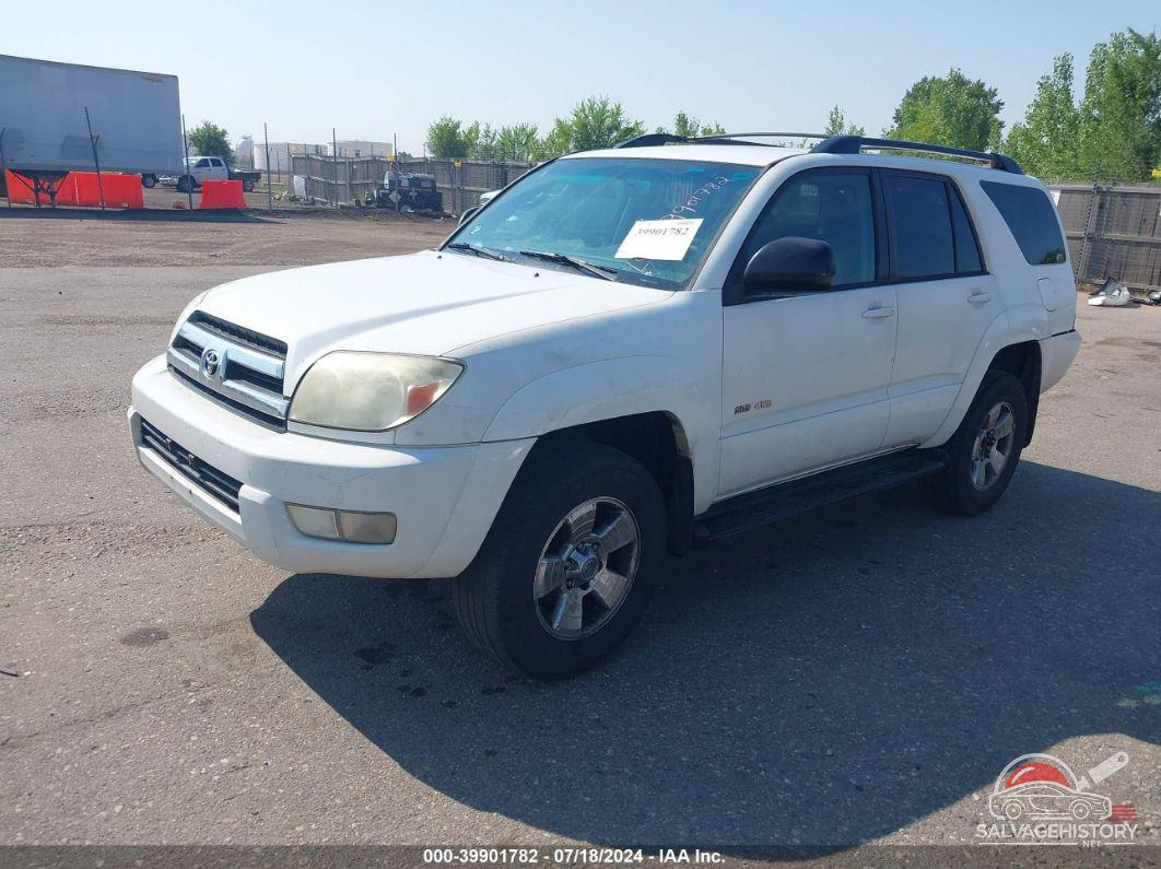 JTEBU14R058052020 2005 TOYOTA 4RUNNER photo no. 2