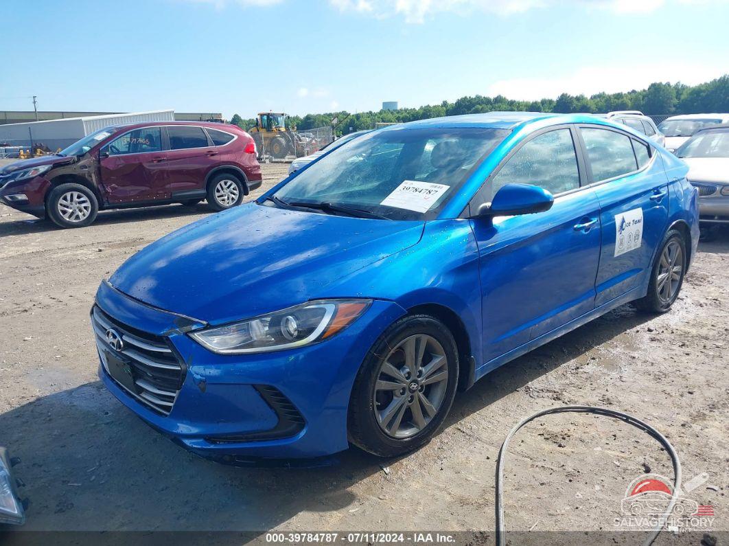 5NPD84LF9HH063355 2017 HYUNDAI ELANTRA photo no. 2