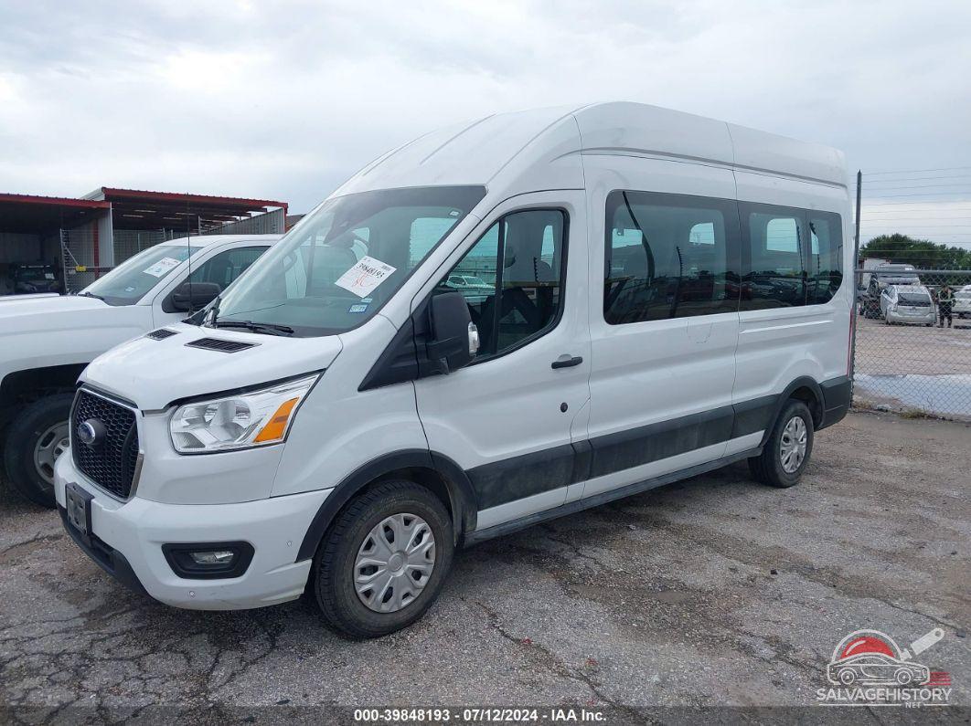 1FBAX2X87MKA64560 2021 FORD TRANSIT photo no. 2
