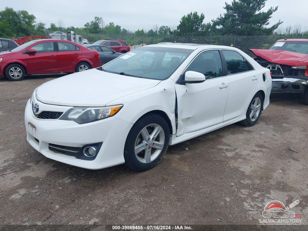 4T1BF1FK9CU543961 2012 TOYOTA CAMRY photo no. 2