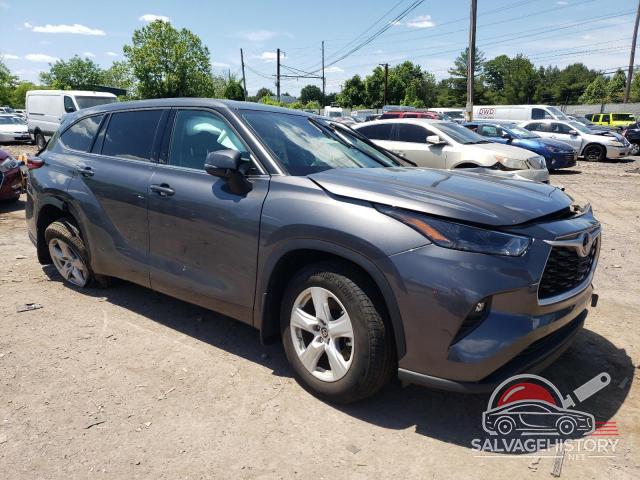 5TDBZRBHXNS225035 2022 TOYOTA HIGHLANDER photo no. 4