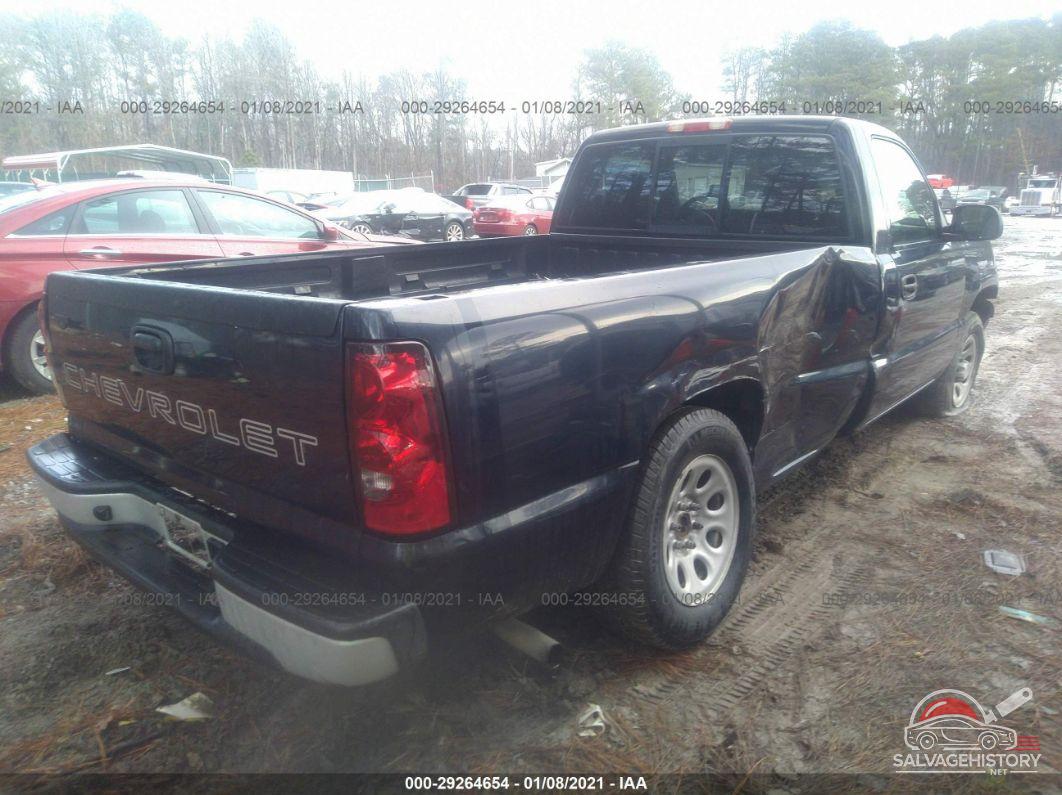 1GCEC14V66E260536 2006 CHEVROLET SILVERADO 1500 photo no. 4