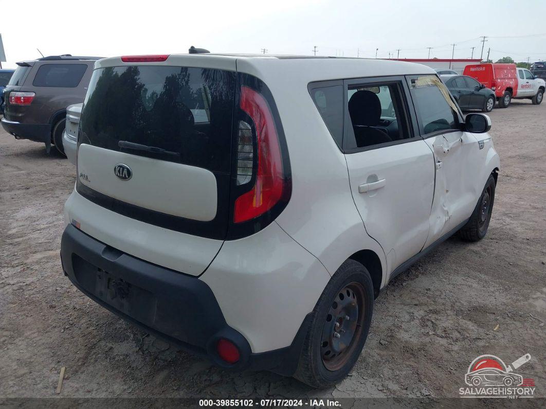 KNDJN2A22F7223349 2015 KIA SOUL photo no. 4