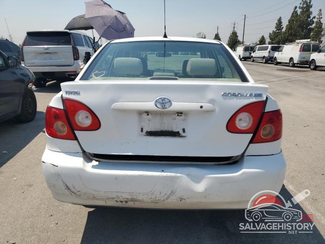 1NXBR32E46Z626236 2006 TOYOTA COROLLA photo no. 6