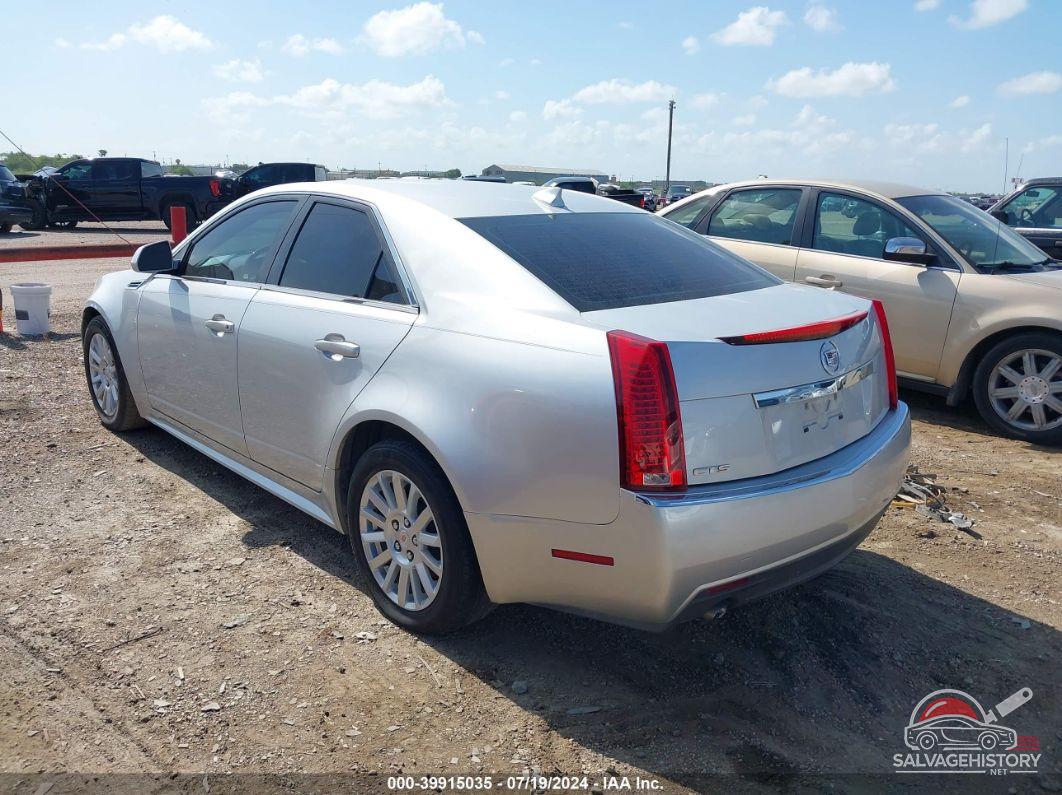 1G6DE5EG3A0145446 2010 CADILLAC CTS photo no. 3