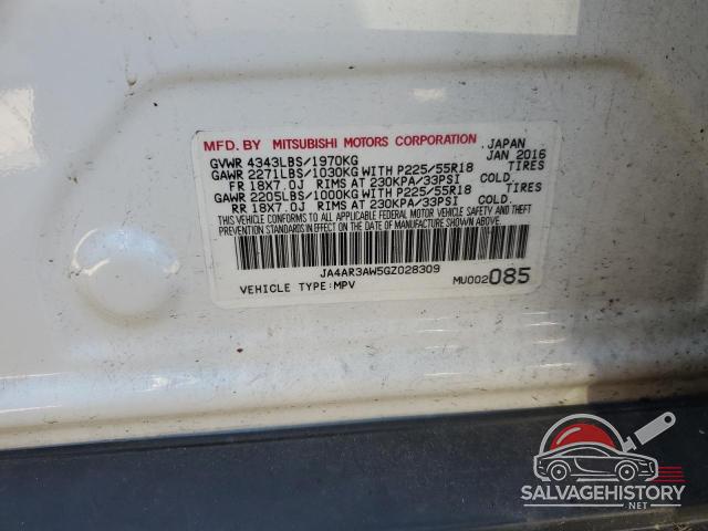 JA4AR3AW5GZ028309 2016 MITSUBISHI OUTLANDER photo no. 13