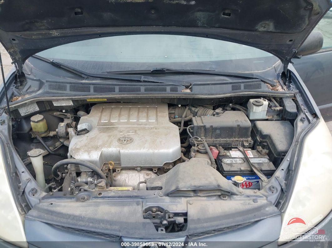 5TDZK23C69S284005 2009 TOYOTA SIENNA photo no. 10