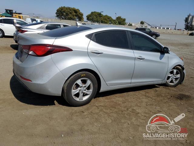 5NPDH4AE6FH621864 2015 HYUNDAI ELANTRA photo no. 3