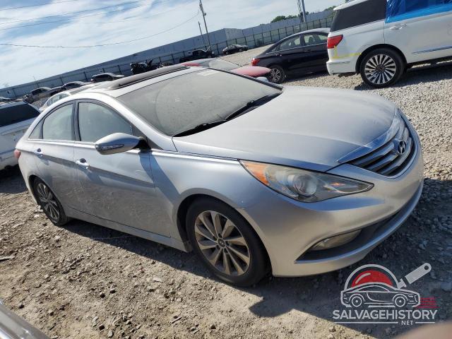 5NPEC4AC0EH879068 2014 HYUNDAI SONATA photo no. 4