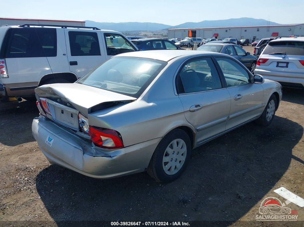 KNAGD126355398032 2005 KIA OPTIMA photo no. 4