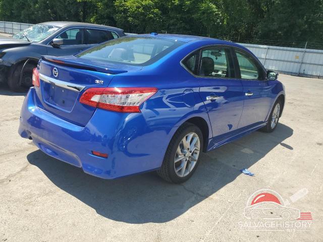 3N1AB7APXFY303257 2015 NISSAN SENTRA photo no. 3
