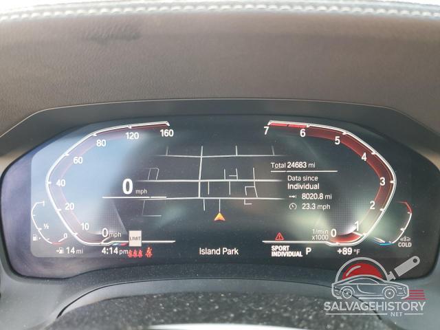 3MW5R7J04M8B47143 2021 BMW 3 SERIES photo no. 9