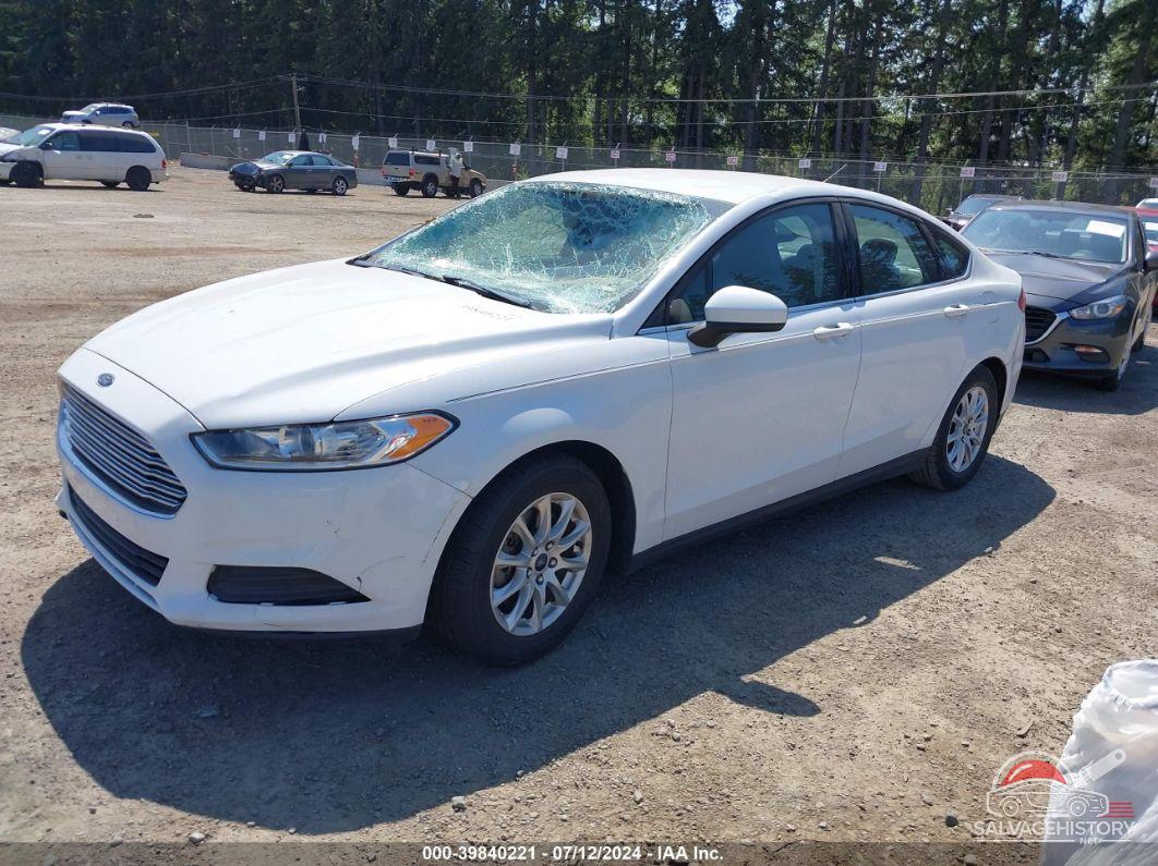 3FA6P0G7XGR324243 2016 FORD FUSION photo no. 2