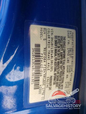 3N1BC13E68L381321 2008 NISSAN VERSA photo no. 12