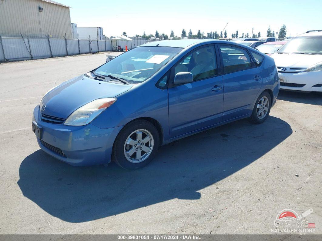 JTDKB20U057025710 2005 TOYOTA PRIUS photo no. 2