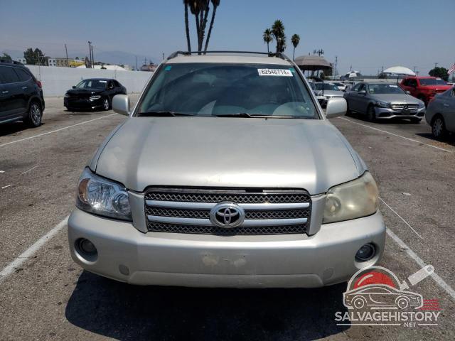 JTEDW21A260015252 2006 TOYOTA HIGHLANDER photo no. 5