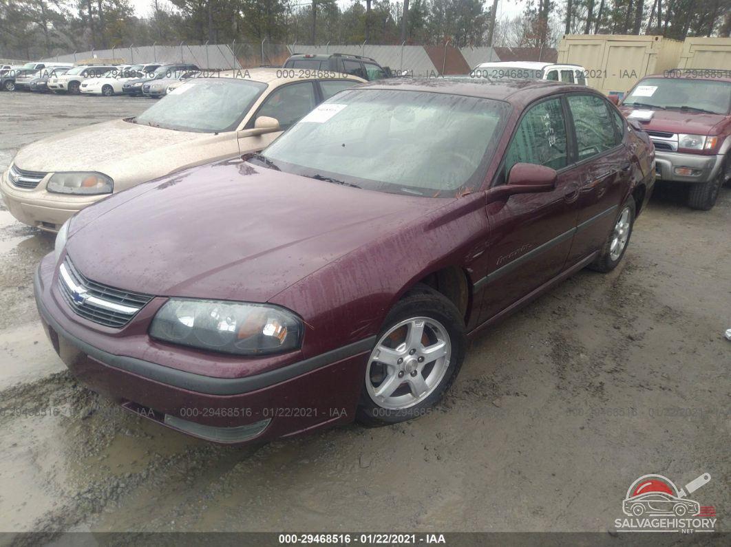 2G1WH52K639227243 2003 CHEVROLET IMPALA photo no. 2