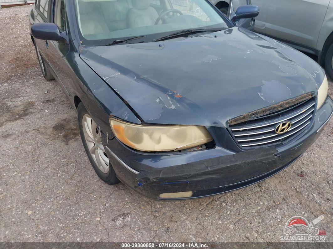 KMHFC46F16A060081 2006 HYUNDAI AZERA photo no. 6