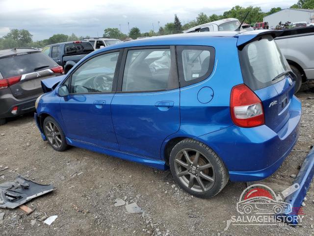 JHMGD38687S033225 2007 HONDA FIT photo no. 2