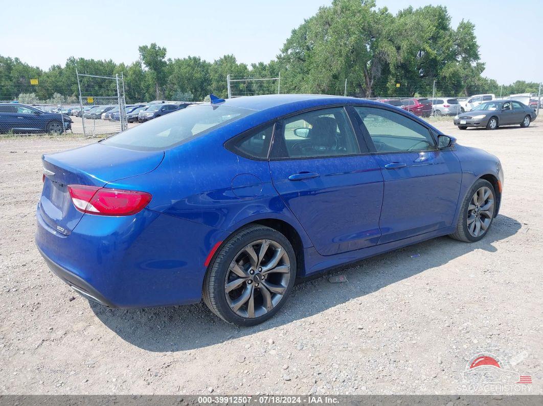 1C3CCCDG3FN601643 2015 CHRYSLER 200 photo no. 4