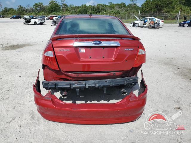 3FAHP0KC3AR262124 2010 FORD FUSION photo no. 6