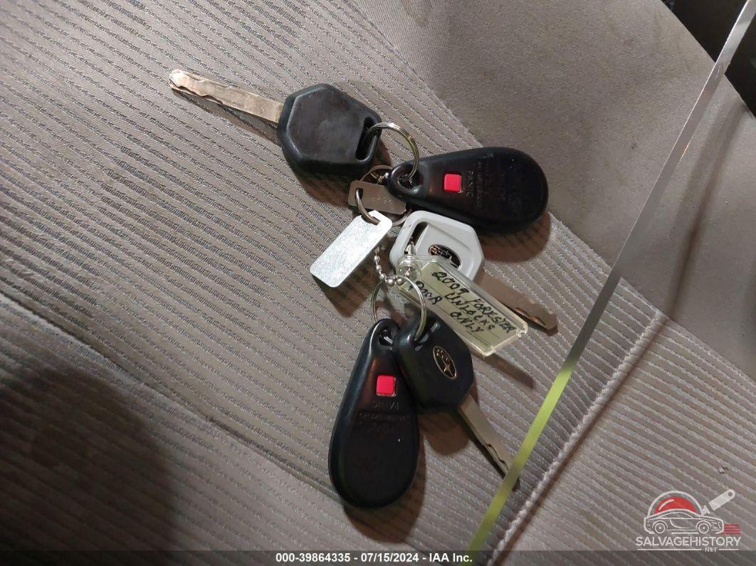 JF2SH61669H795269 2009 SUBARU FORESTER photo no. 11
