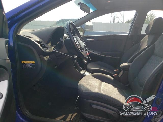 KMHCU5AE1EU186930 2014 HYUNDAI ACCENT photo no. 7