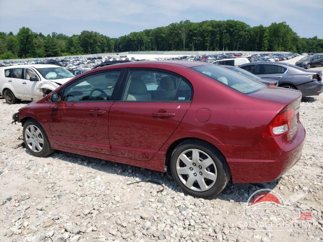 2HGFA16509H332627 2009 HONDA CIVIC photo no. 2