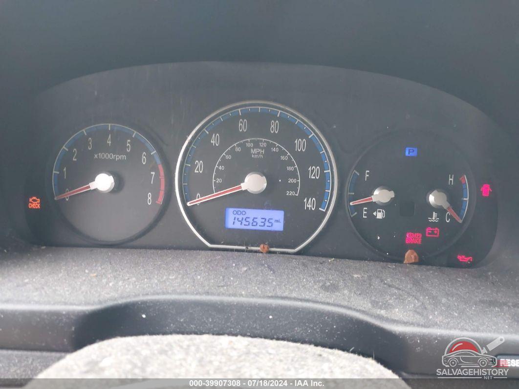 5NMSG13D89H229550 2009 HYUNDAI SANTA FE photo no. 7
