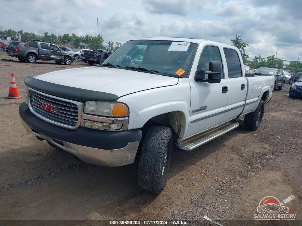 1GTHK23G52F104162 2002 GMC SIERRA 2500HD photo no. 2