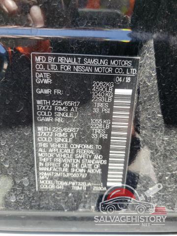 KNMAT2MT5JP583797 2018 NISSAN ROGUE photo no. 13