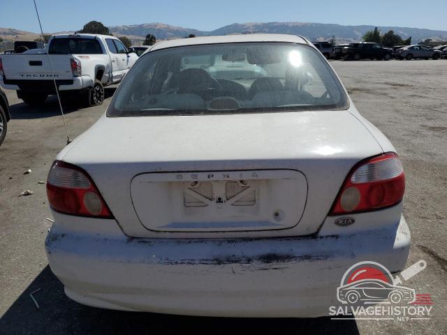 KNAFB1219Y5877873 2000 KIA SEPHIA photo no. 6