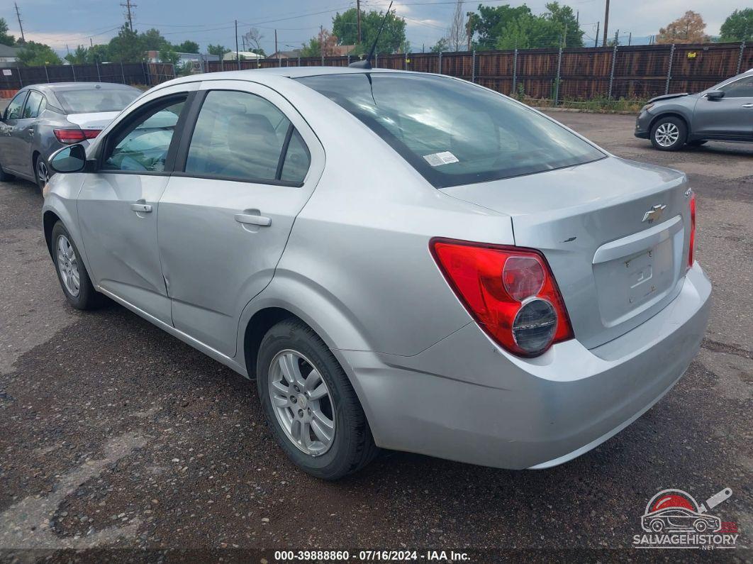 1G1JA5SH4C4188237 2012 CHEVROLET SONIC photo no. 3