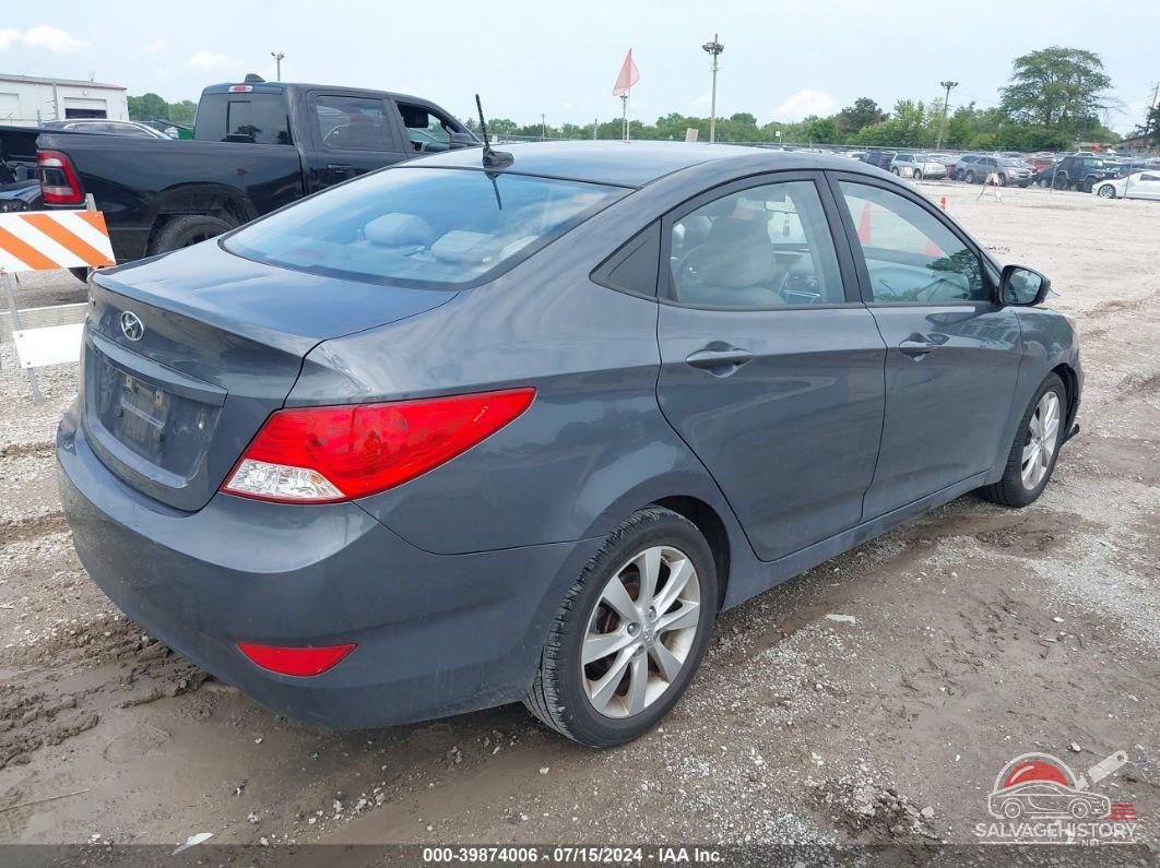 KMHCU4AE7CU185921 2012 HYUNDAI ACCENT photo no. 4