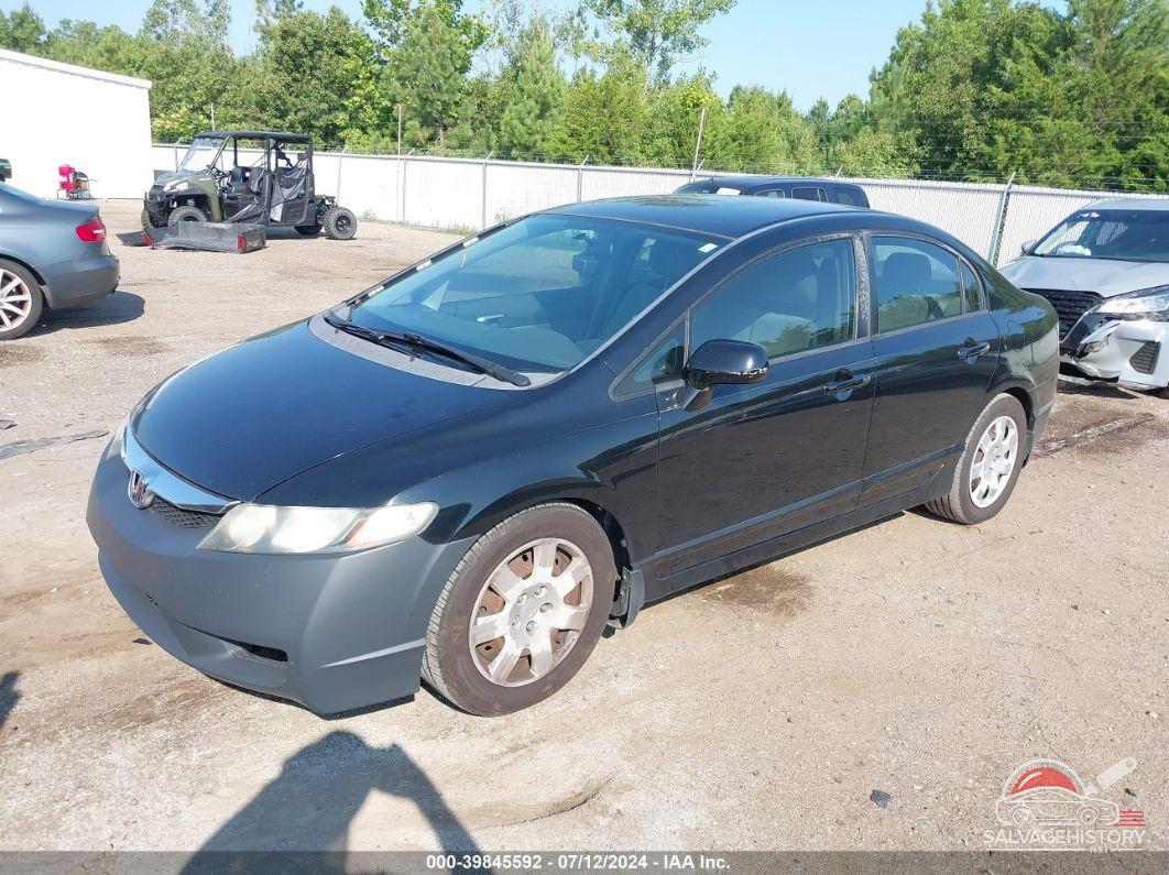 2HGFA1F53AH310240 2010 HONDA CIVIC photo no. 2